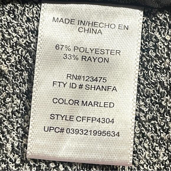 Catherine Malandrino Runway Style Asymmetrical Zip Moto Jacket Black XXL - Picture 10 of 10